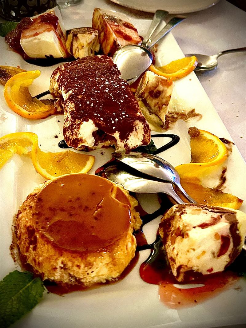 Dessertplatte
